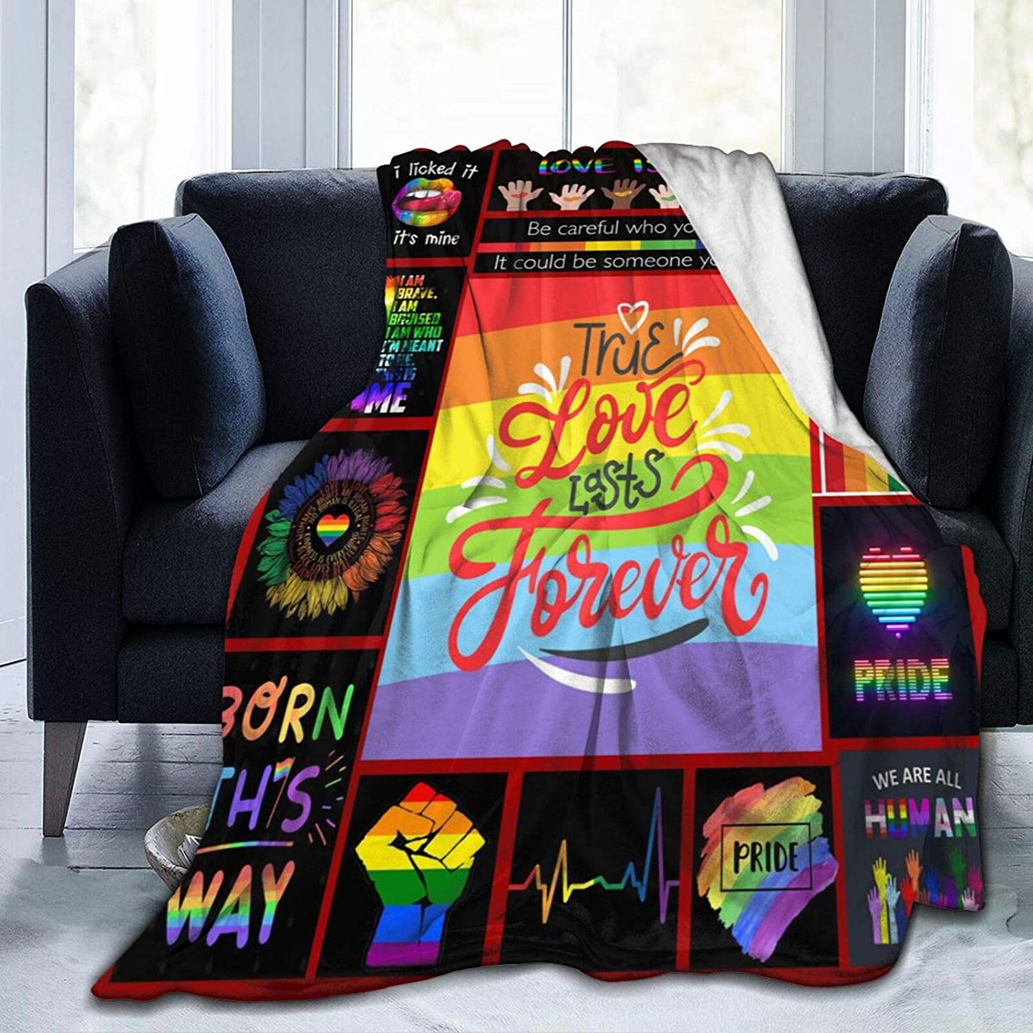 Blankets Lgbt Gay Pride/ I Lick It So It
