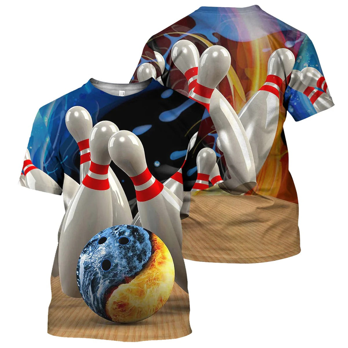3D All Over Printed Bowling Shirt/ Men Bowling Tshirt/ Women Bowling Shirt/ Bowling Team Player Shirt
