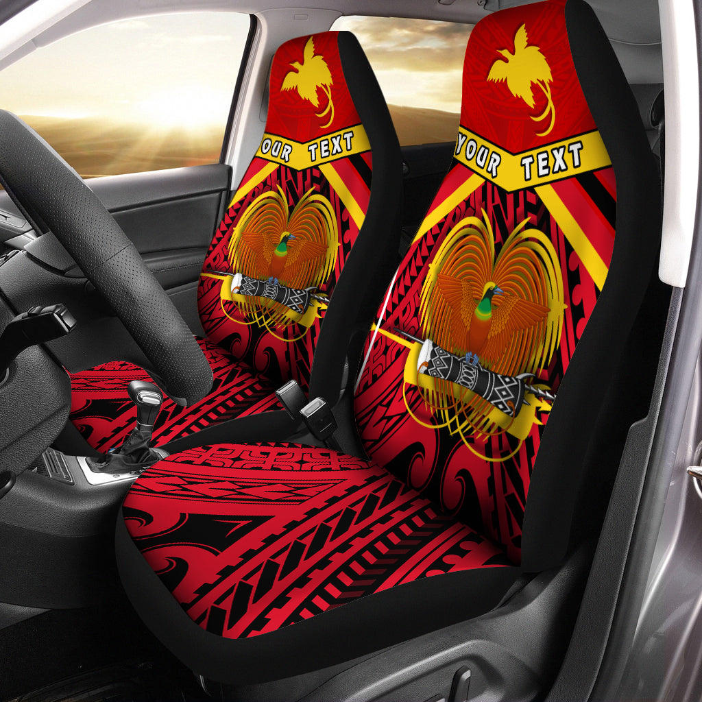 Custom Papua New Guinea Car Seat Covers the One and Only