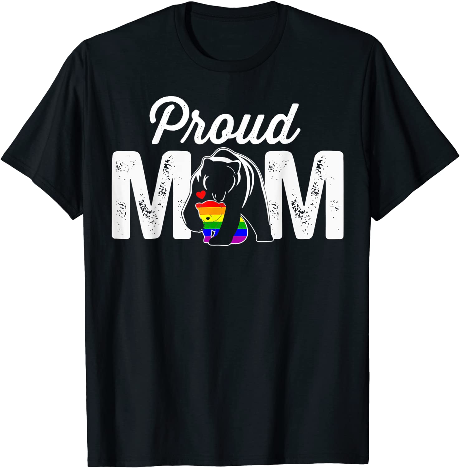 Gift For Les Mom/ Shirt For Lesbian Mom/ Cute Proud LGBT Mom Lesbian Bear