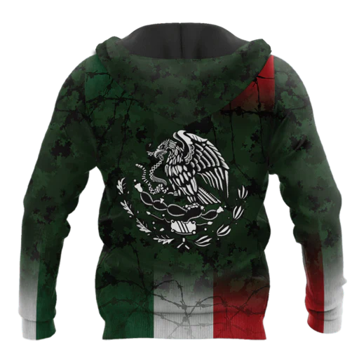 Customized Mexican Pride Unisex Hoodie/ Custom Mexican Hoodie/ Mexico Hoodie Gifts