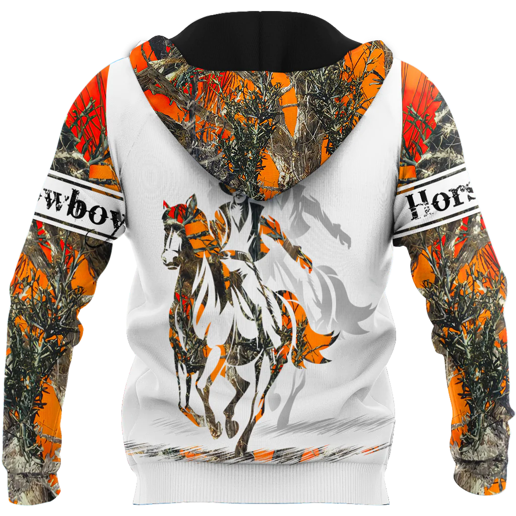 Personalized Name Rodeo Hoodie Cowboy Tattoo Hoodie For Men And Women/ Horse Lover Gifts