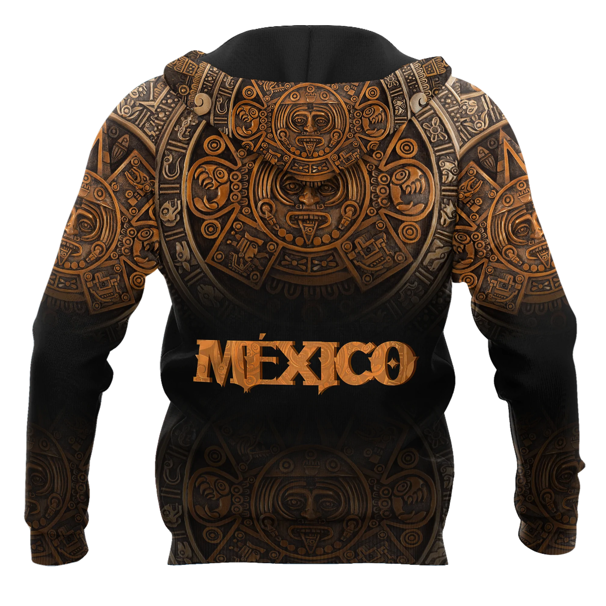 Mexican Aztec Warrior Hoodie/ Aztec Men Hoodie/ Mexico Aztec Women Hoodie/ Aztec Lovers Hoodie