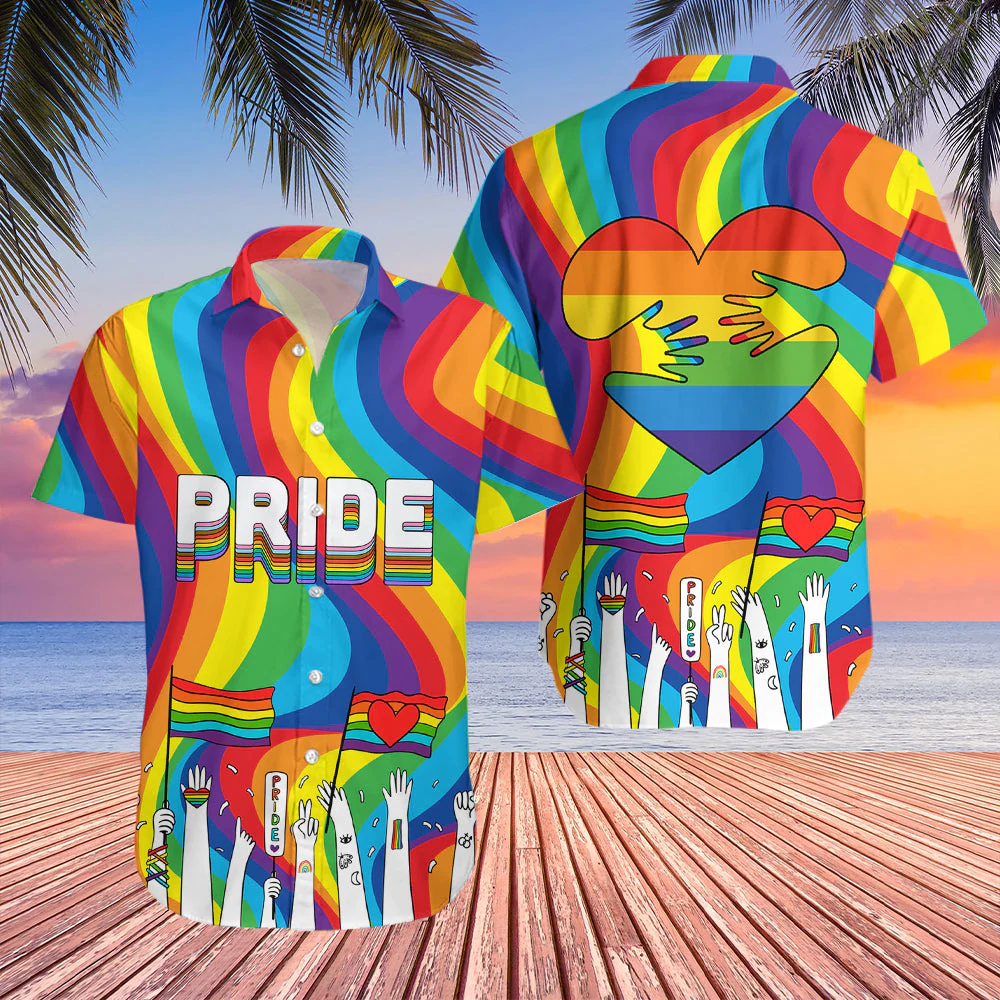 Amazing LGBT Pride Month Hawaiian Shirt/ LGBT shirt/ Lesbian shirt/ gay shirt