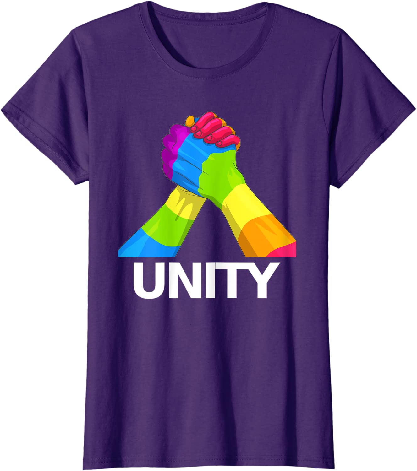 Unity T Shirt/ Gay Pride Clothing/ Pride Month Gay Bisexual Shirt
