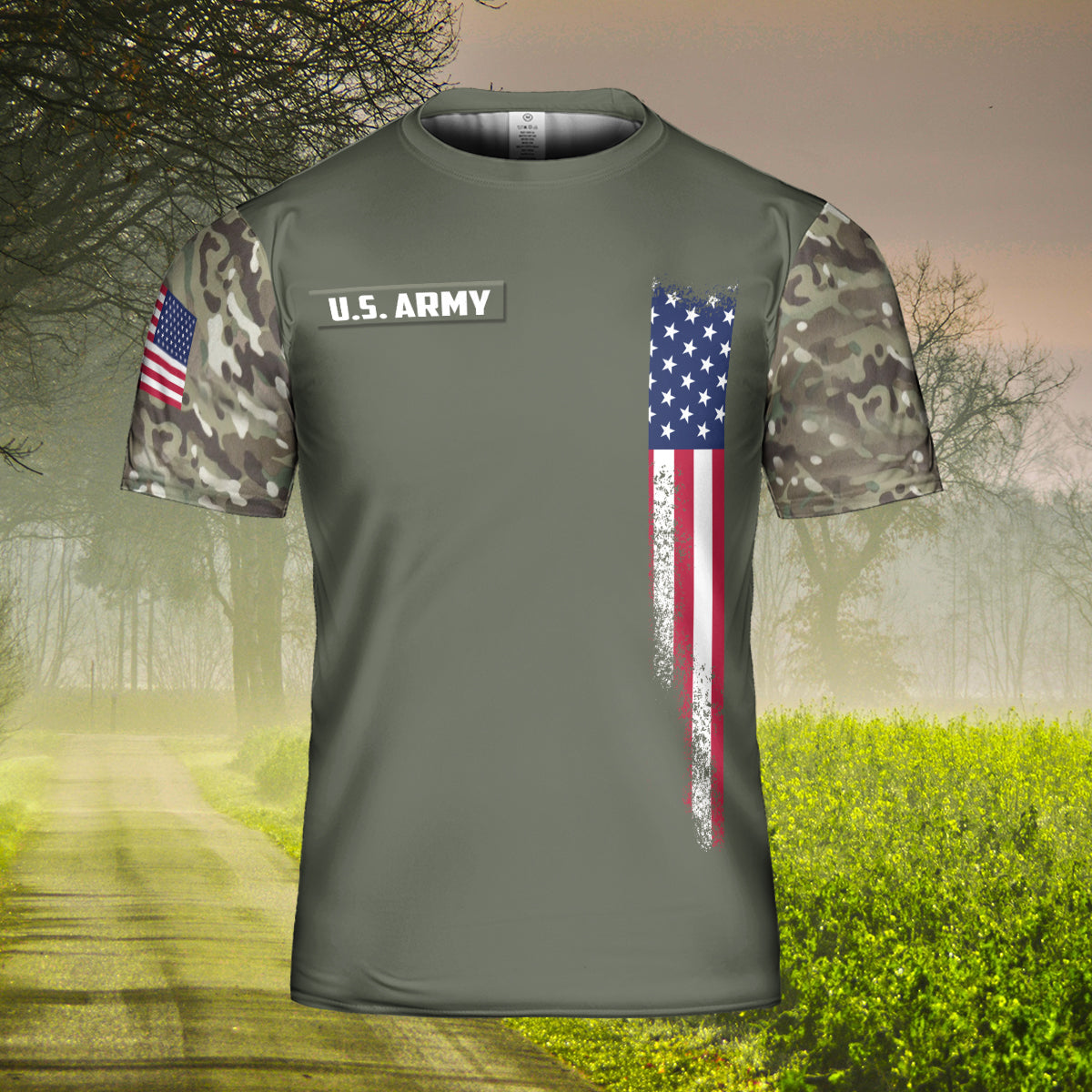 3D All Over Print Veteran Shirt I Am A Veteran Like My Father Before Me Gift For Veteran Dad