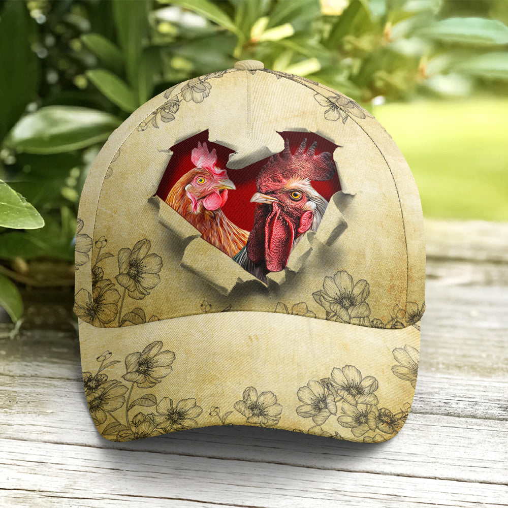 Chicken 3D Print Style Classical Baseball Cap Coolspod