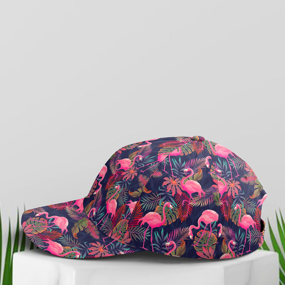 Flamingo Tropical Pattern Baseball Cap Coolspod