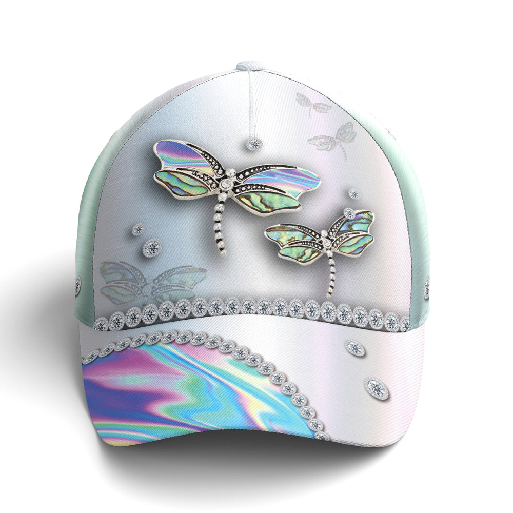 Hologram Style Dragonfly Baseball Cap For Women Classic Cap Coolspod