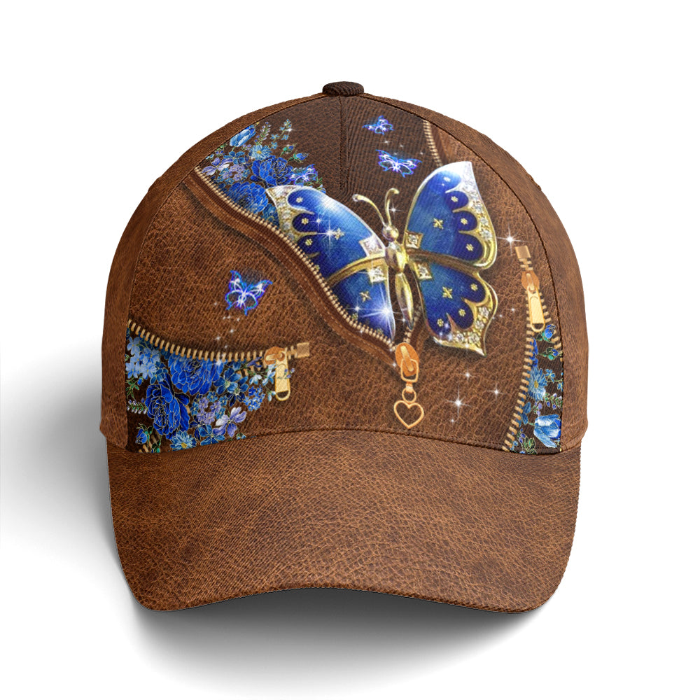 Magical Butterfly Lilac Flowers Leather Style Coolspod