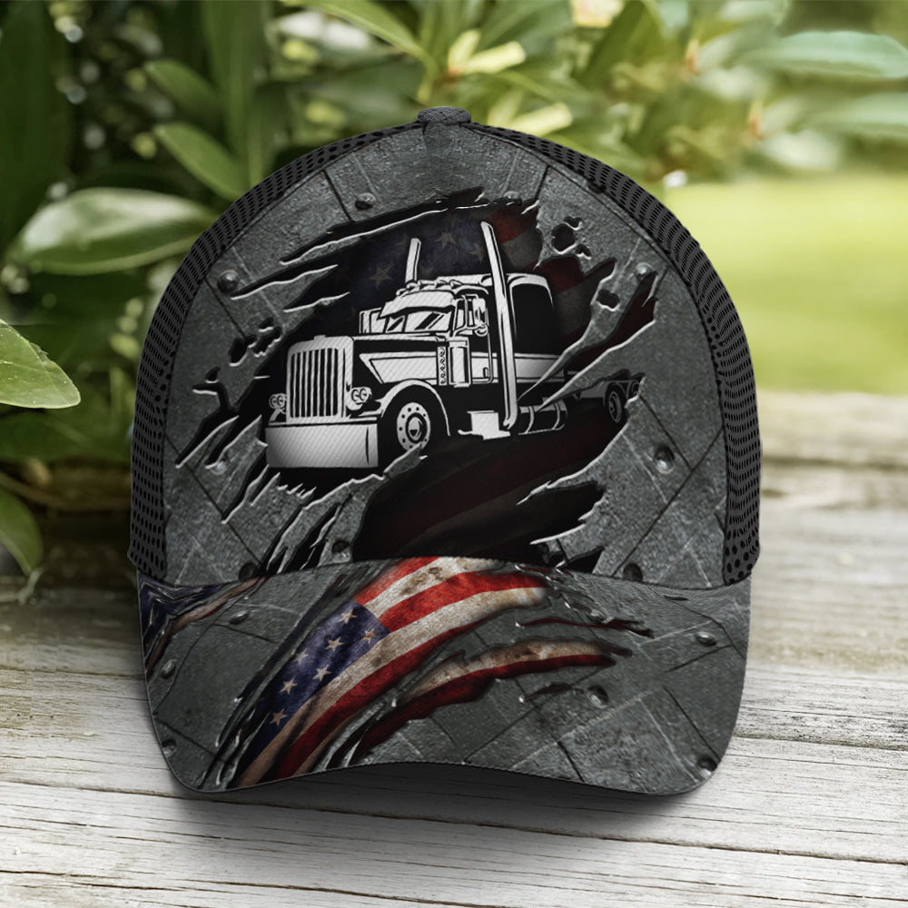 Cool Baseball Cap For Trucker Metallic Style Coolspod