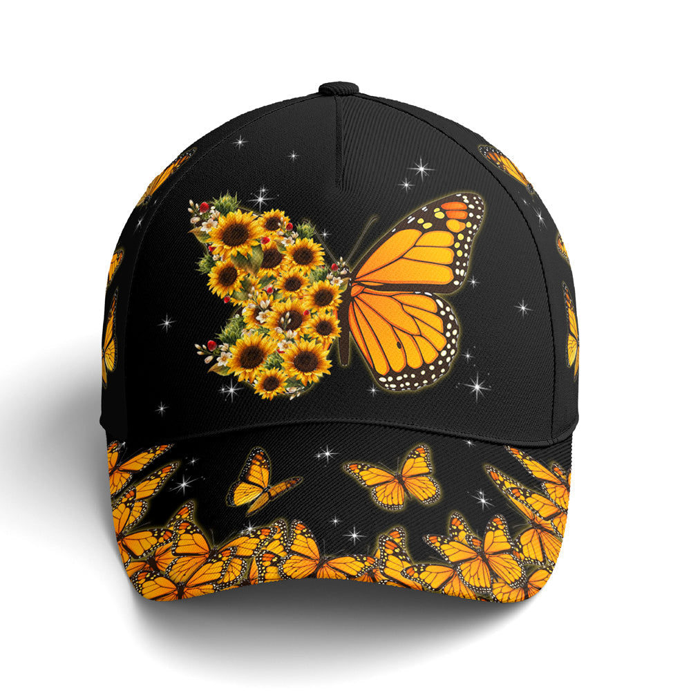 Baseball Cap For Butterflies Lovers Monarch Butterfly Design Coolspod