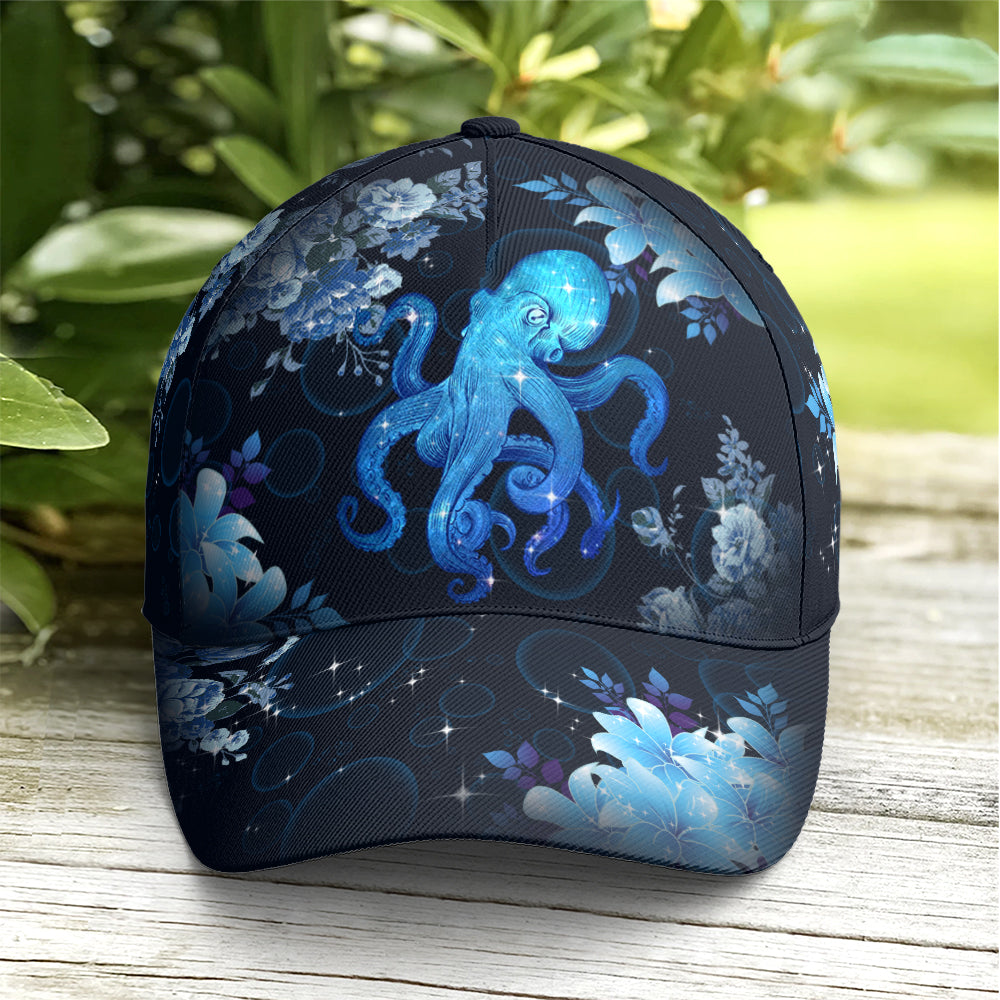 Baseball Cap For Octopus Lovers Vector Style Art Coolspod