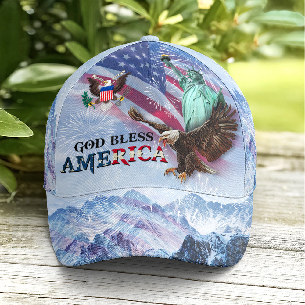 Baseball Cap For Eagle And US Flag Lovers Coolspod