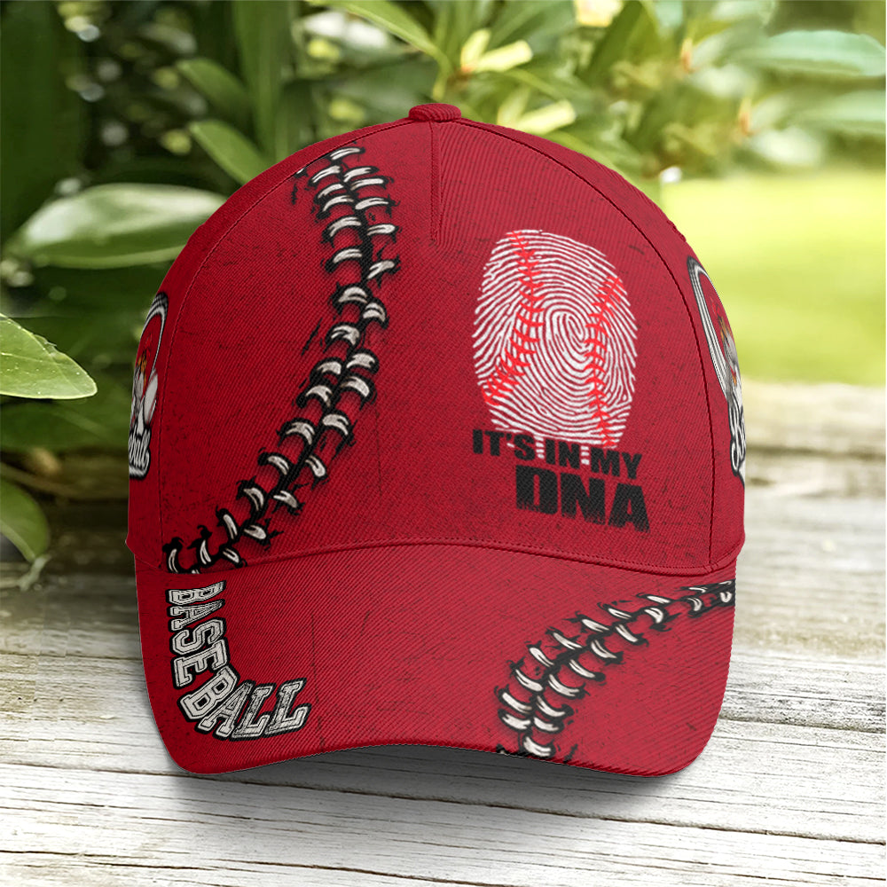 Red Cap It Is In My DNA For Baseball Lovers Coolspod