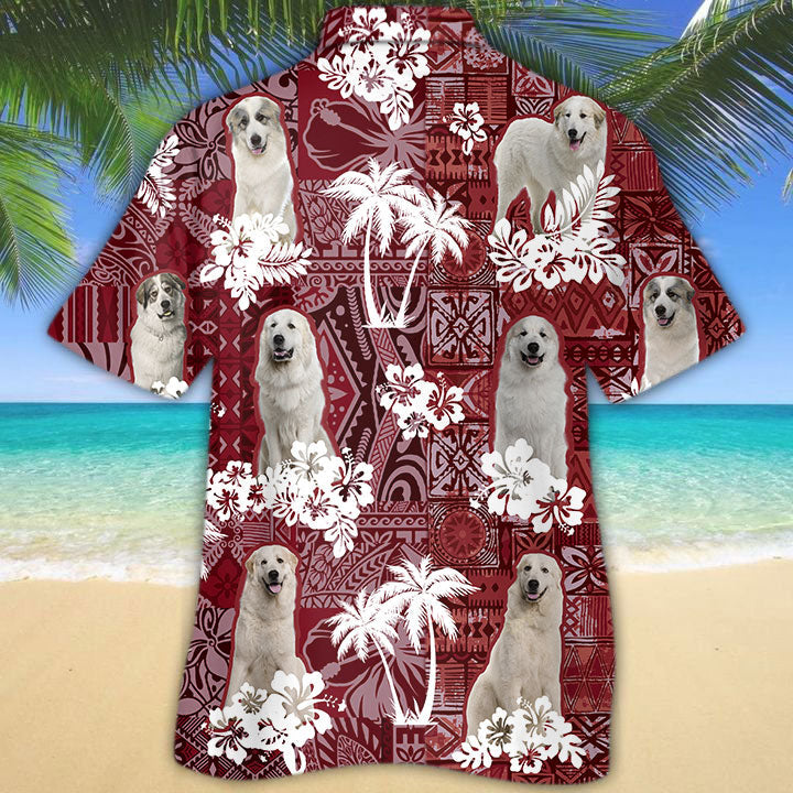 Great Pyrenees Hawaiian Shirt/ Hawaiian Shirt For Pet Lovers