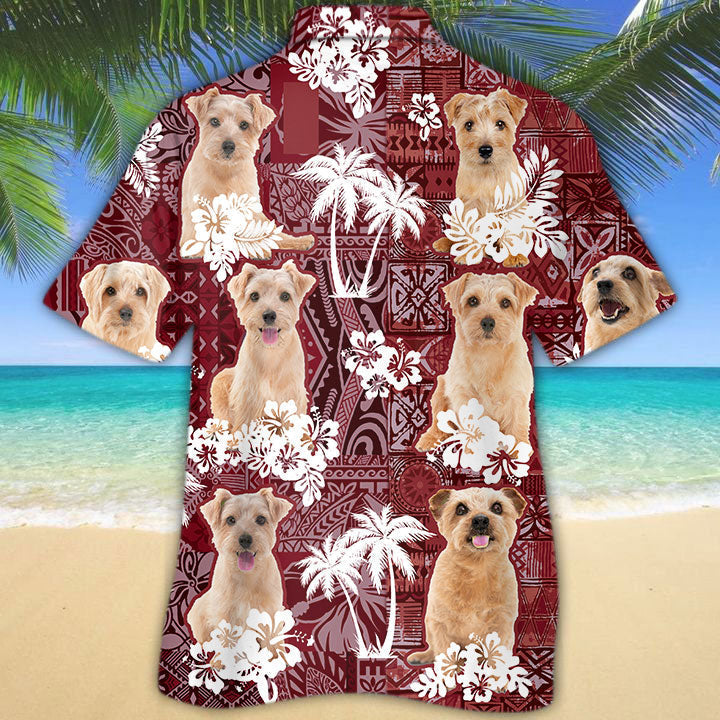 Norfolk Terrier Hawaiian Shirt/ Pet Lover Gifts