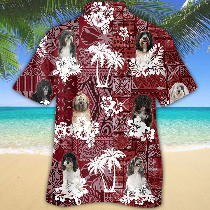 Tibetan Terrier Hawaiian Shirt