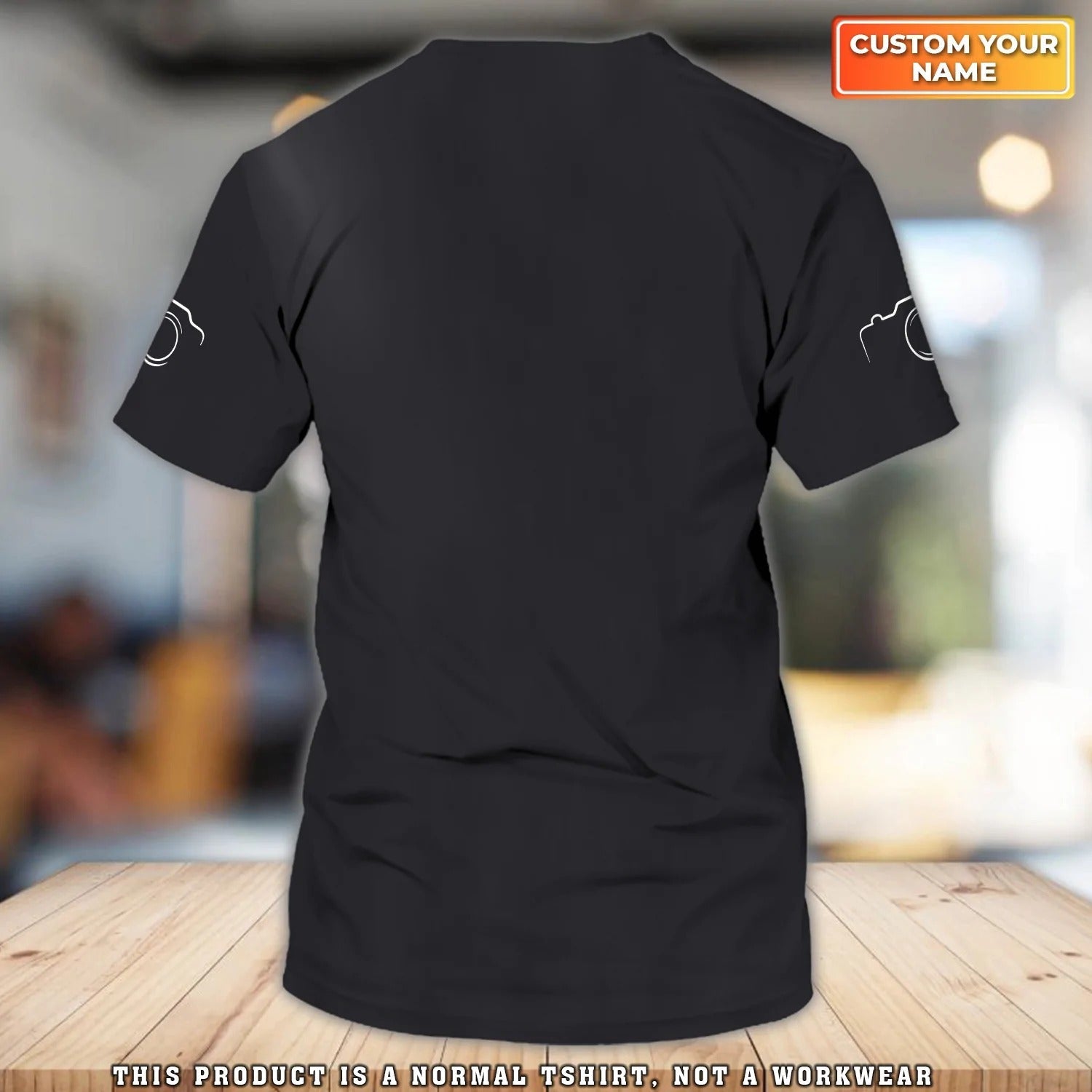 Photographer Shop Uniform/ 3D T Shirt For Photographer