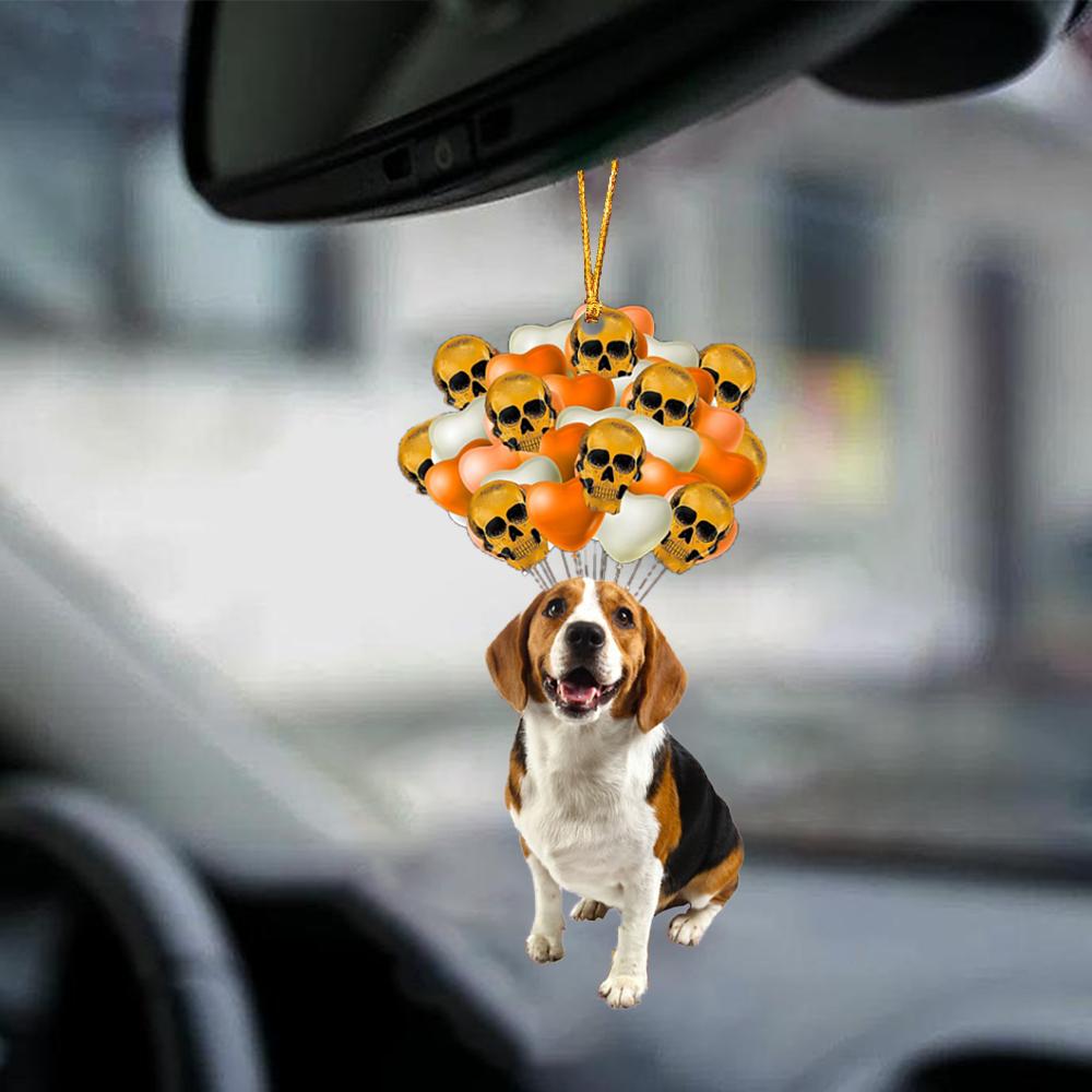 Beagle Halloween Car Ornament Dog Ornament For Halloween