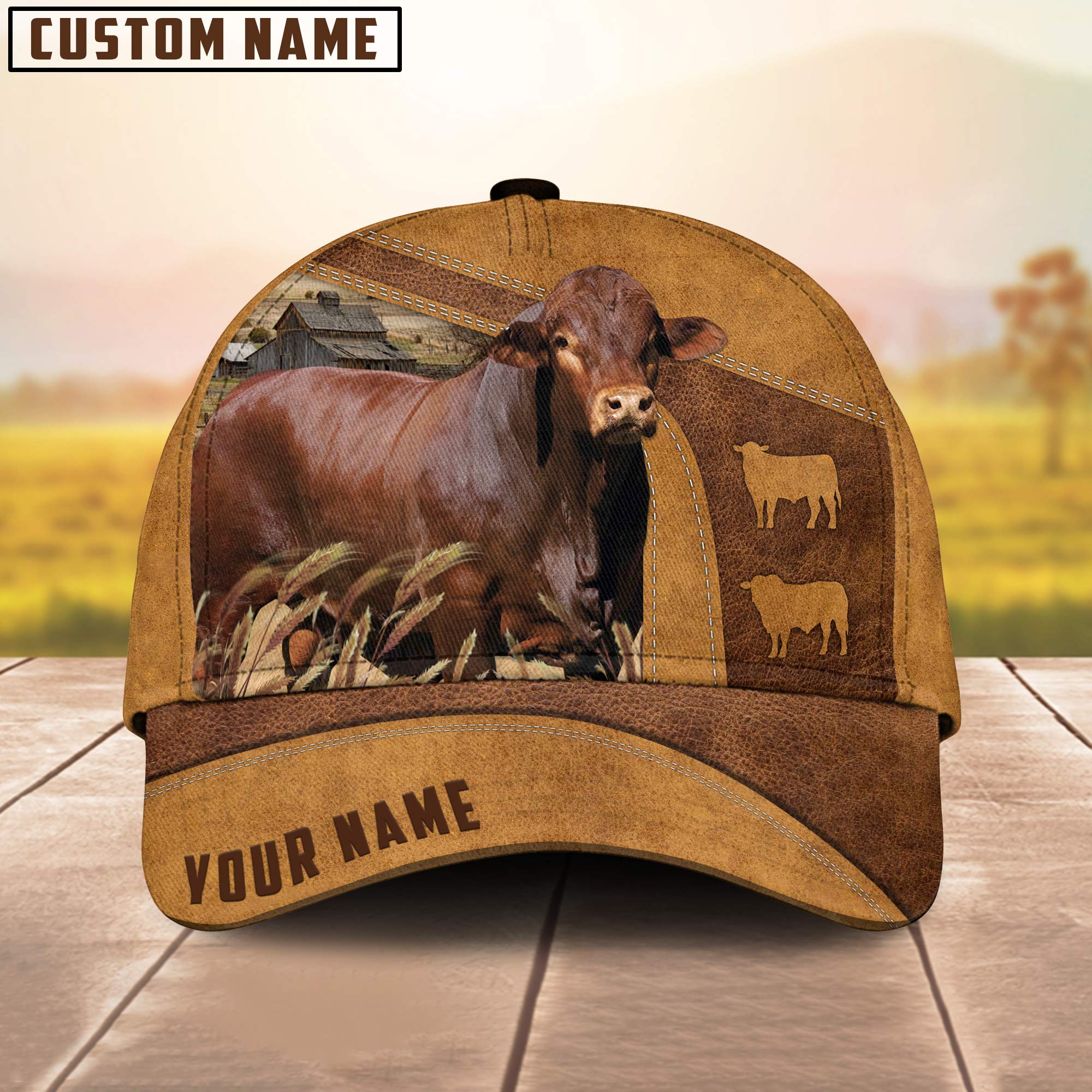 Custom Name Beefmaster Cattle Cap / Cattle Hat/ Farm Baseball Hat/ Cap Hat For Farmer Farm Lover