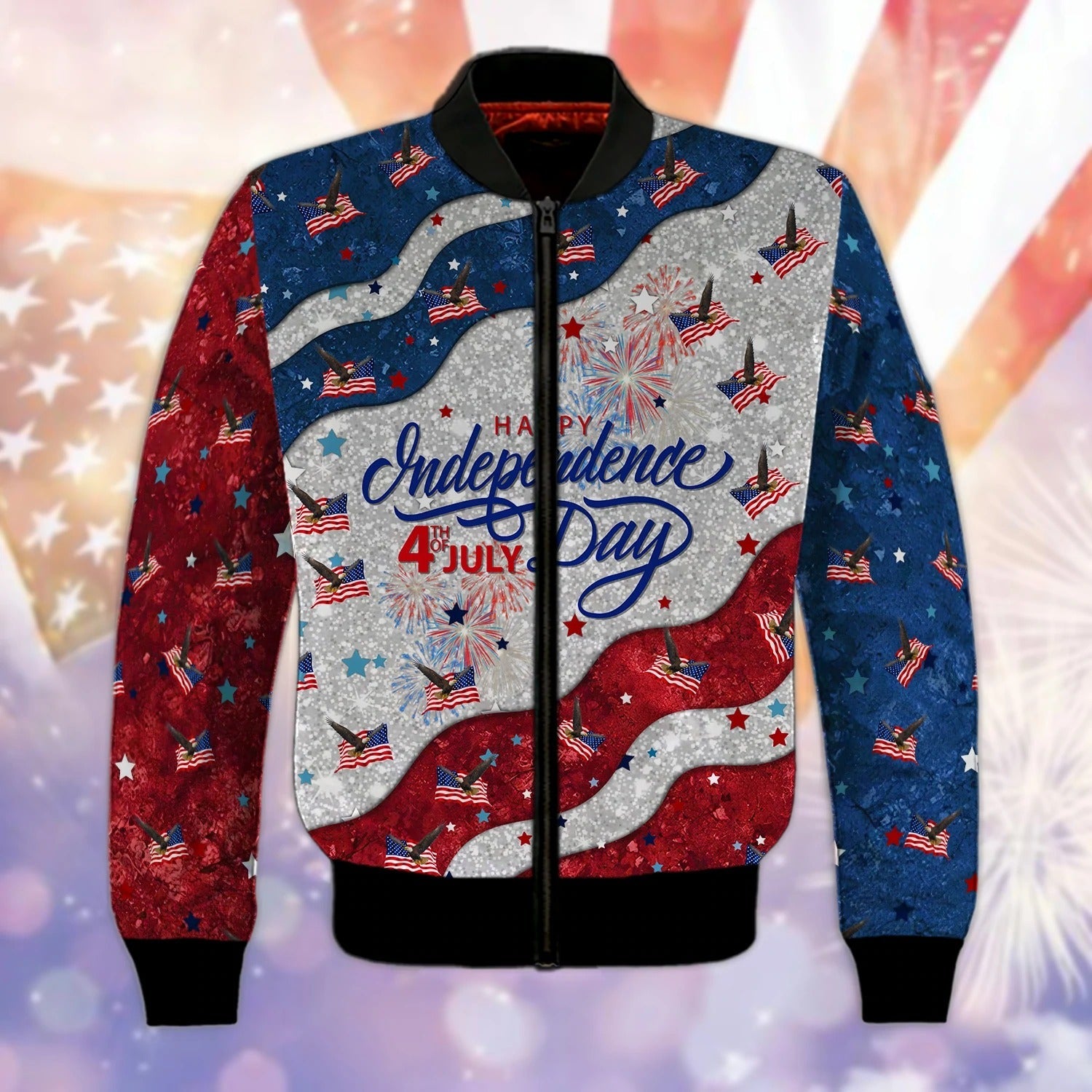 Eagle American Hawaiian Shirt - Independence Day Is Coming- 3D Full Print Shirt Happy 4Th Of July Shirt