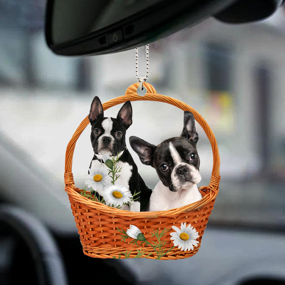 Boston Terrier God''S Gifts Car Hanging Ornament
