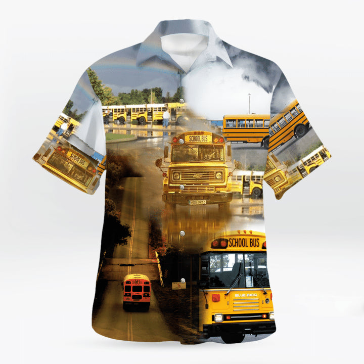 Bus Driver Hawaiian Shirt/ Bus hawaii shirt