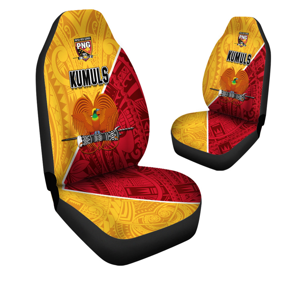 The Kumuls PNG Car Seat Covers Papua New Guinea Polynesian Dynamic Style
