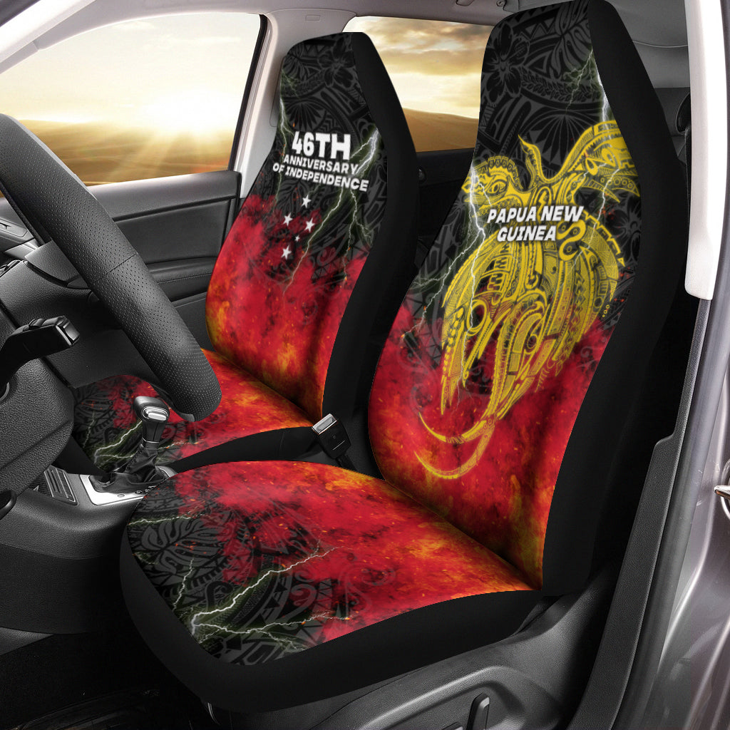 Papua New Guinea Car Seat Covers Independence Day Special Style