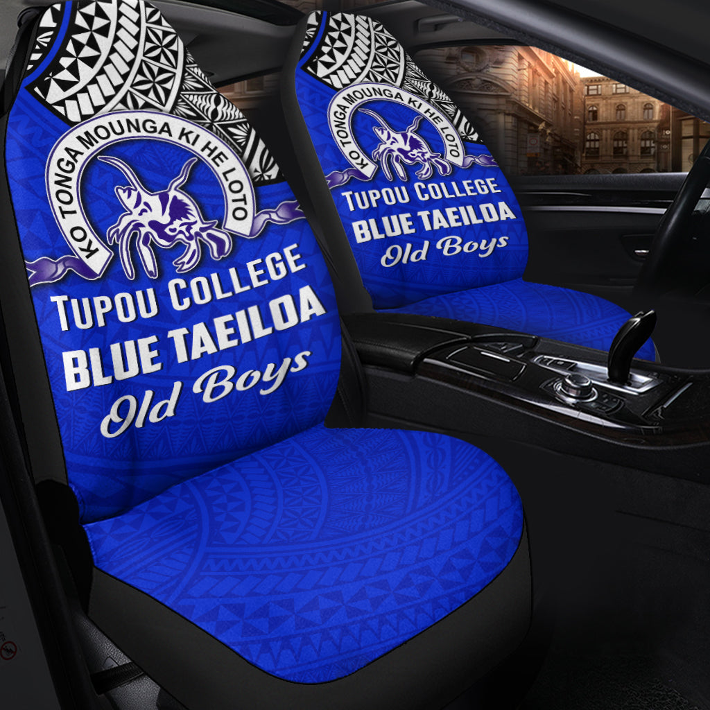 Tupou College BLUE TAEILOA Old Boys Car Seat Covers
