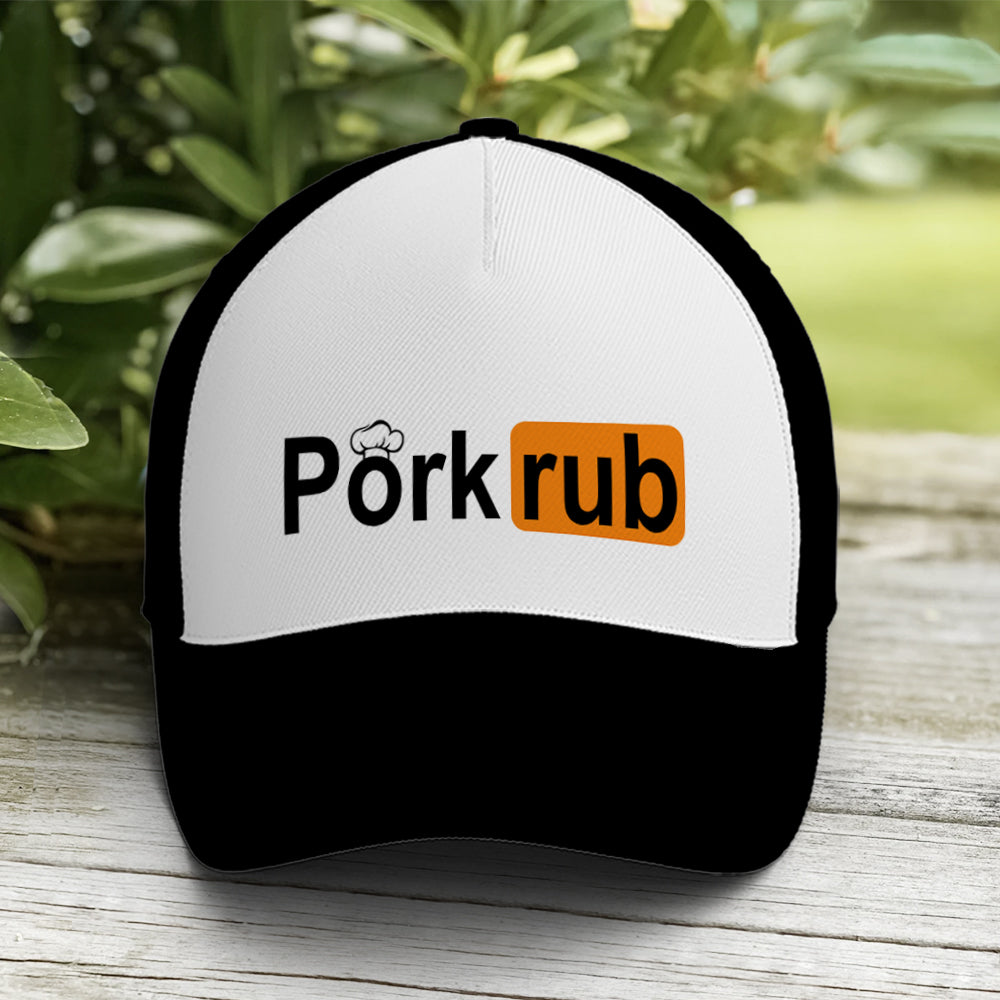 Pork Rub Funny BBQ Baseball Cap Coolspod