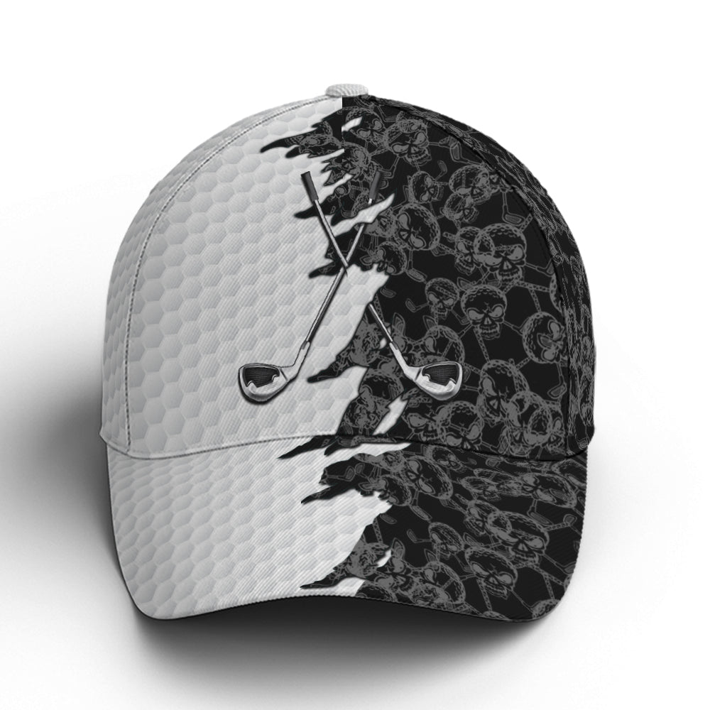 Golf Skull Pattern Baseball Cap Coolspod