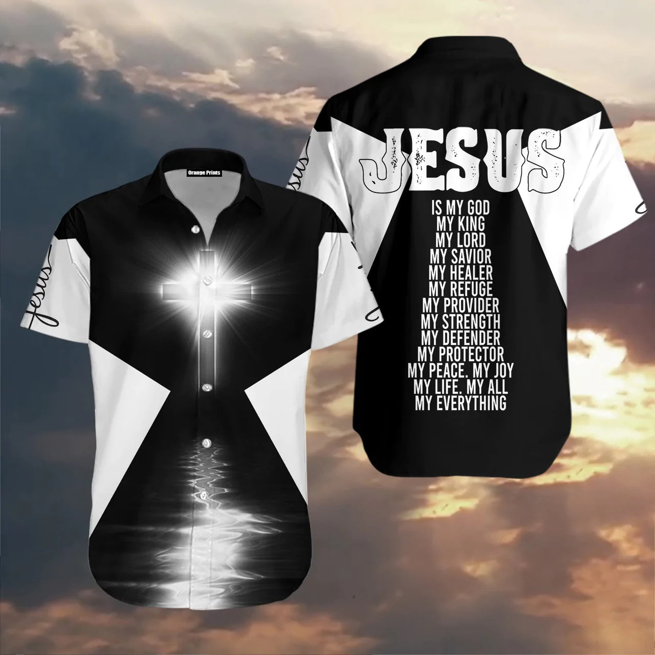 Christian Jesus Aloha Hawaiian Shirts For Men and Women