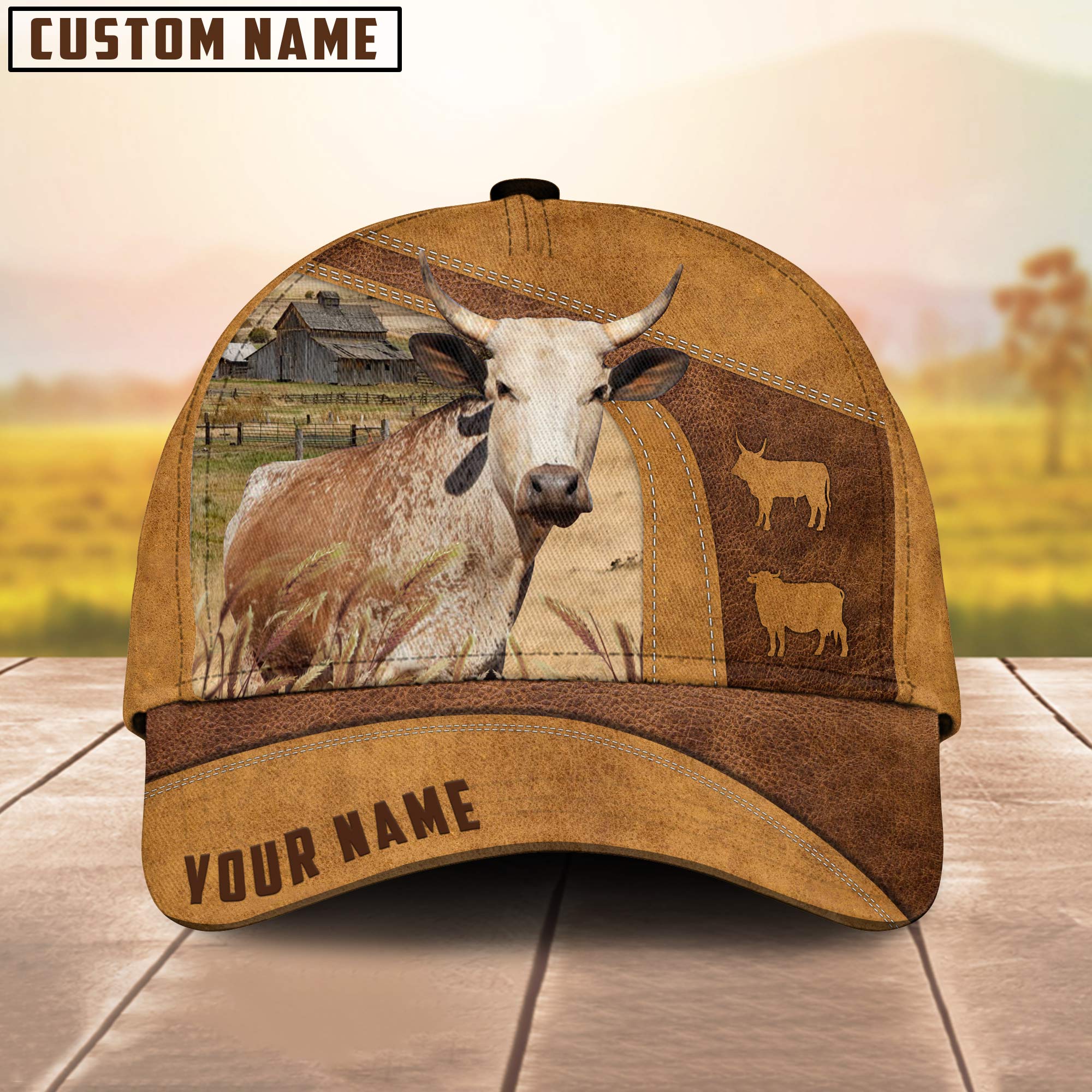 Custom Name Corriente Cattle Cap / Cattle Hat/ Farm Baseball Hat/ Cap Hat For Farmer Farm Lover