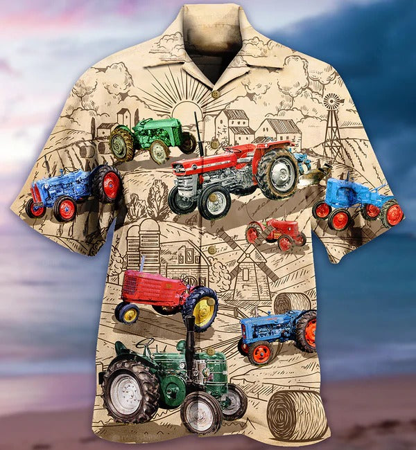 You Can Never Have Too Many Tractors Limited Tractors Hawaiian Shirt