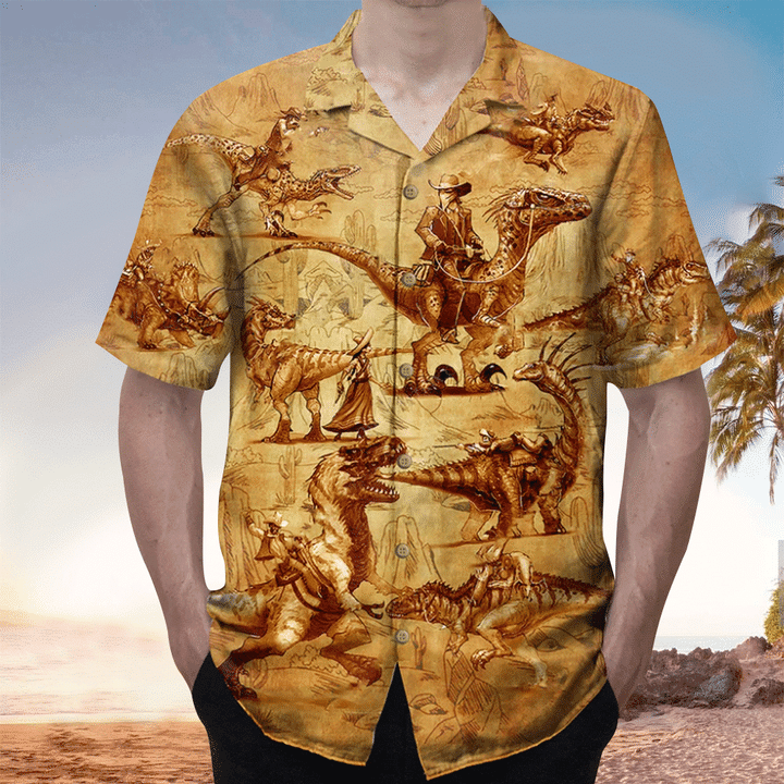 Dinosaurs Shirt for Men & women/ Dinosaurs Hawaiian Shirt For Dinosaurs Lovers