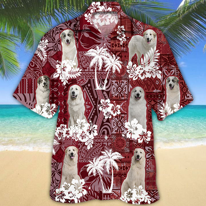 Great Pyrenees Hawaiian Shirt/ Hawaiian Shirt For Pet Lovers