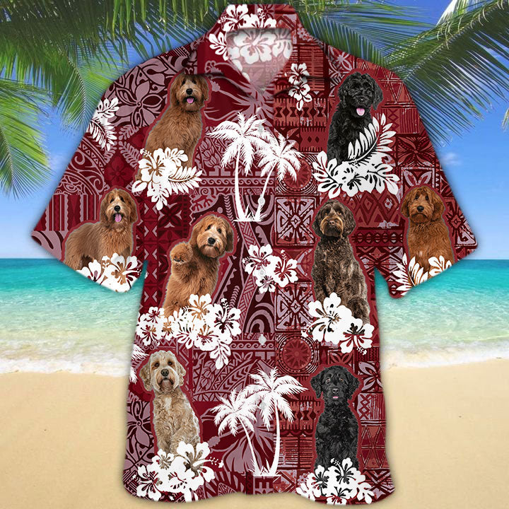 Labradoodle Hawaiian Shirt/ Dog In Hawaiian Shirt For Men Women