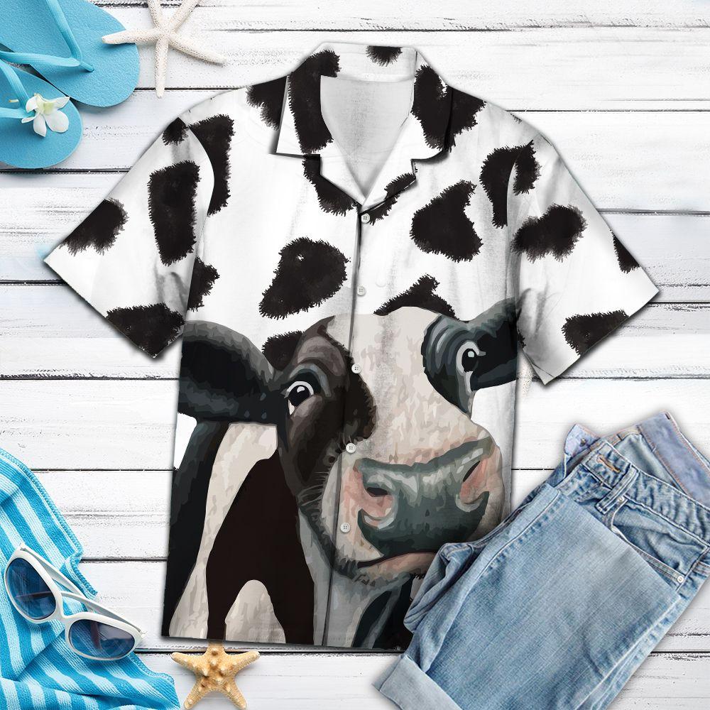 Funny Cow Aloha Hawaiian Shirts/ Gift for Cow lovers