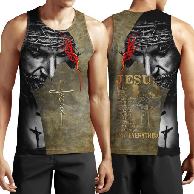 Jesus 3D All Over Print Shirt Sublimation Jesus Tshirt Jesus Hoodie American Jesus Clothing