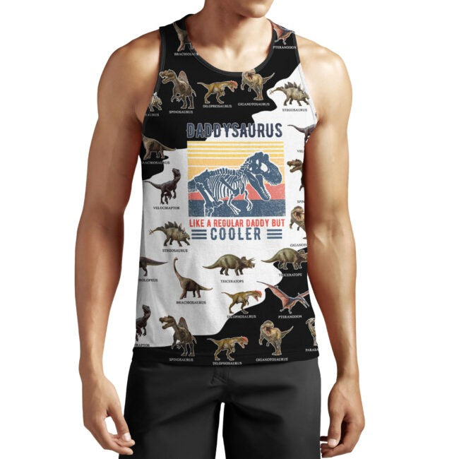 Daddysaurus 3D All Over Printed Shirts 3D Hoodie Daddy Saurus Best Gift For Father Day Sublimation Shirt For Dad