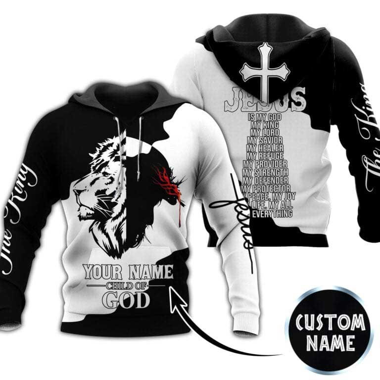 Personalized Premium Jesus 3D All Over Printed Shirts Hoodie/ Sublimation 3D Zip Hoodie Tee 3D Jesus