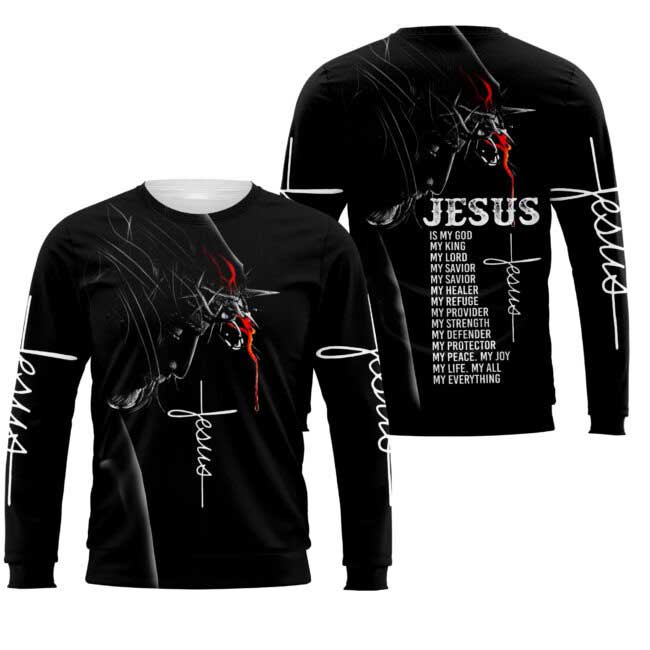 Christian Jesus 3D All Over Printed Shirts Sublimation Jesus Hoodie Tank Top Jesus 3D Shirts