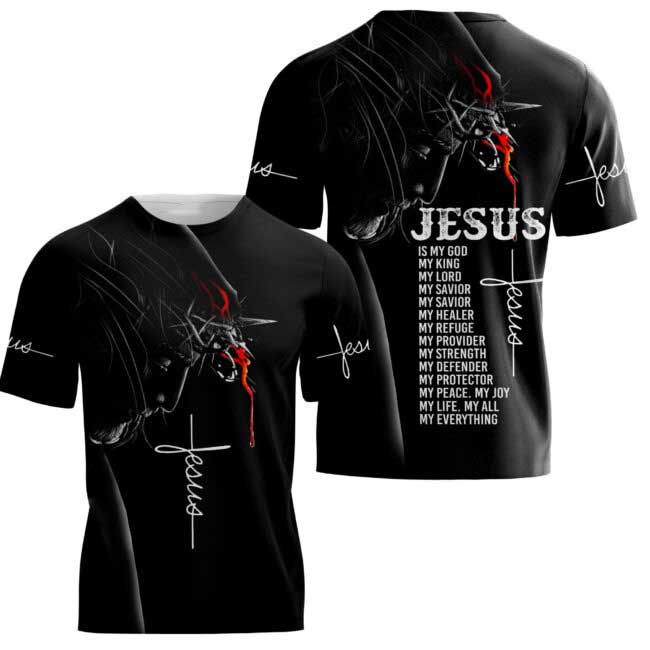 Christian Jesus 3D All Over Printed Shirts Sublimation Jesus Hoodie Tank Top Jesus 3D Shirts