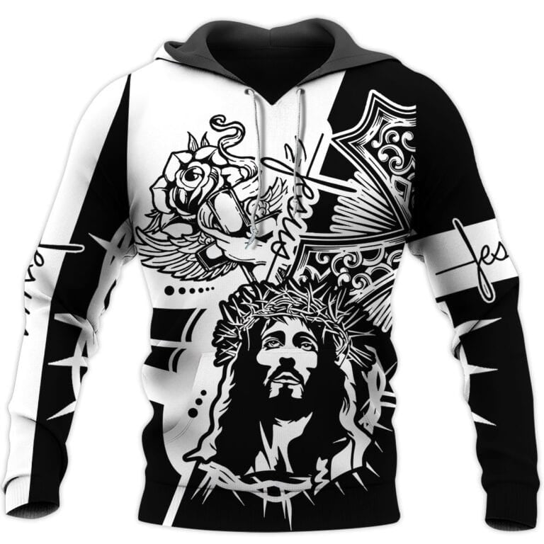 Jesus Christian 3D All Over Printed Shirt/ 3D Full Printed Jesus Tank Top Hoodie