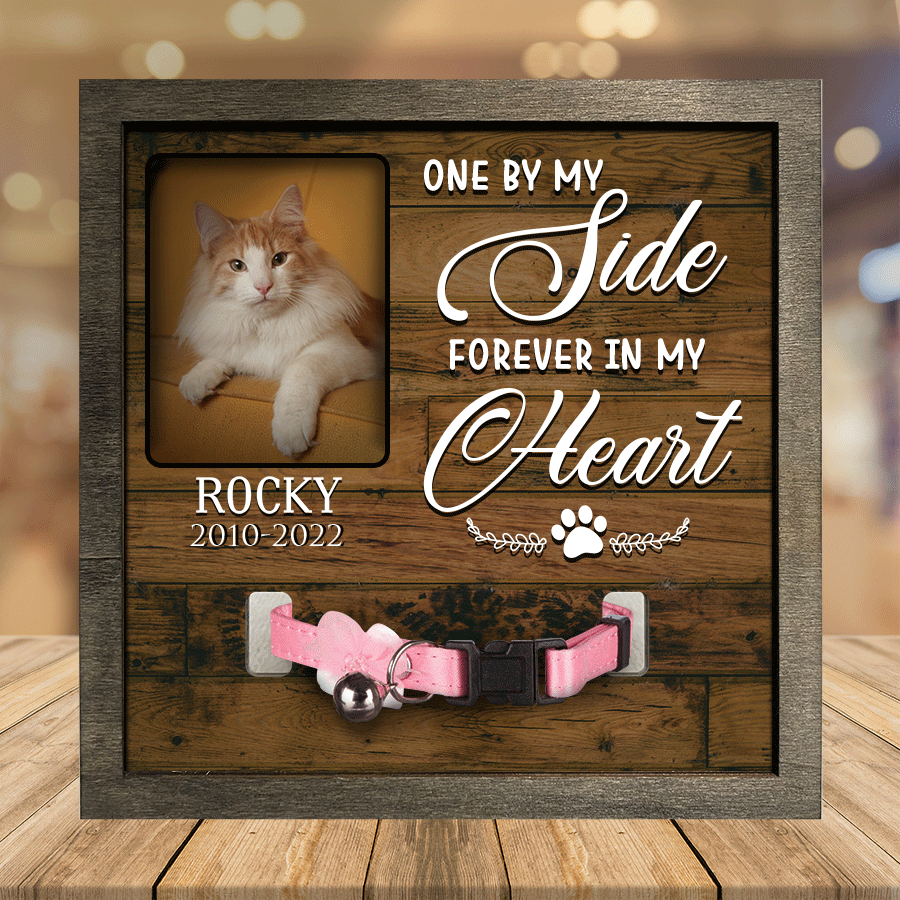 A Norwegian Forest Cat Cat Picture Frames Memorial Pet walk beside us everydayMemorial Gifts