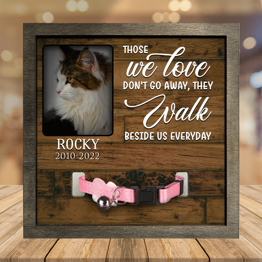 A Maine Coon Pet Picture Frames Memorial Cat hardest to say goodbye Cat Lover Gift/ Memorial Gifts