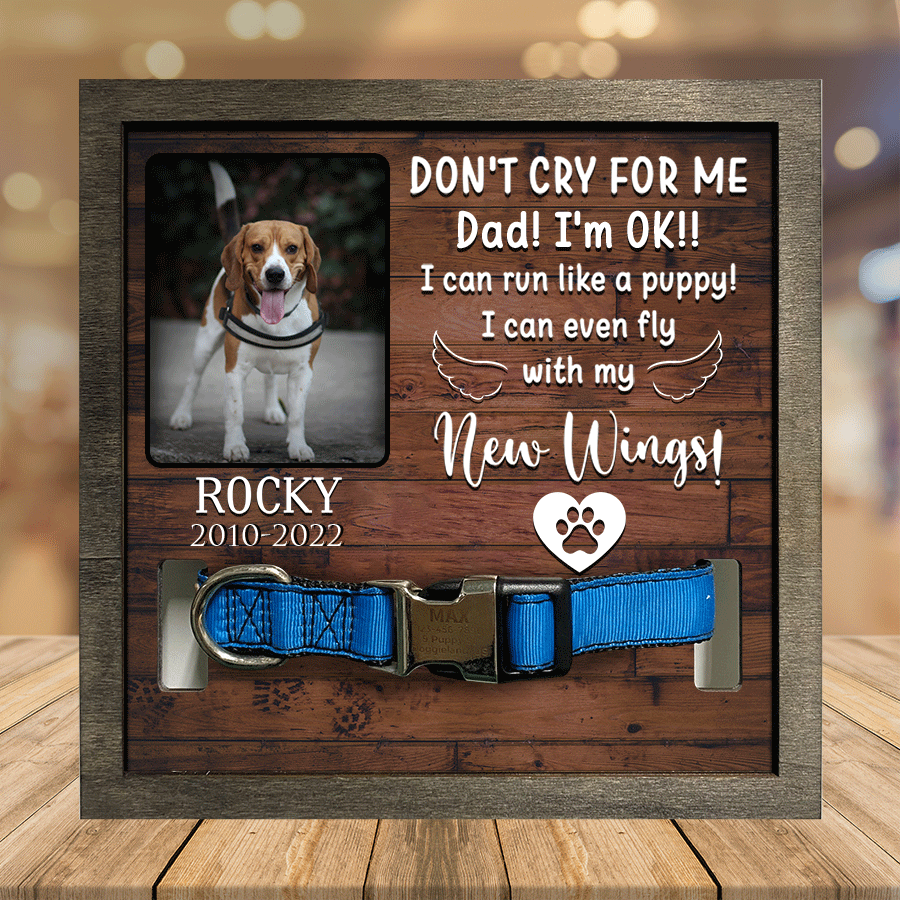 Customized A Beagle Pet Picture Frames Memorial Dog you