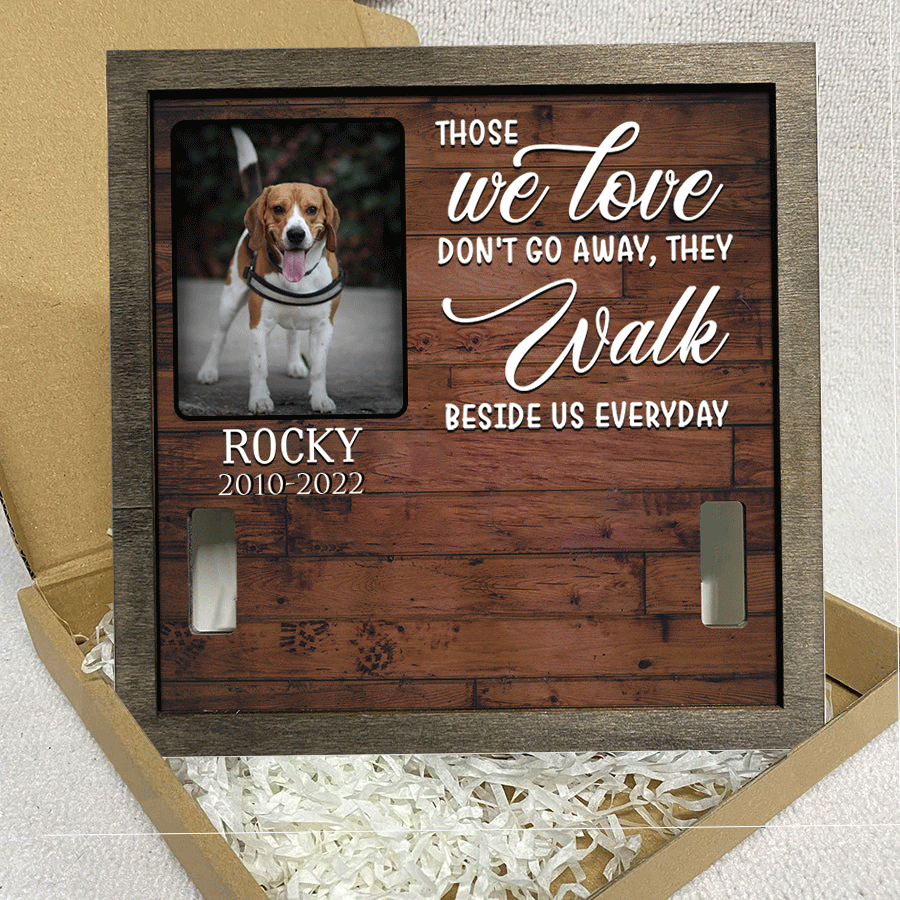 Customized A Beagle Pet Picture Frames Memorial Dog you